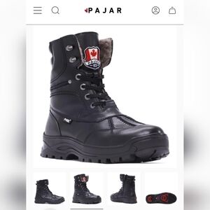 PAJAR Carrefour G Eldorado Men's Heritage Boot w/ Ice Grippers - 12 (MINT)